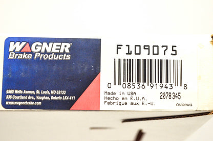 Wagner F109075 Parking Brake Cable NOS
