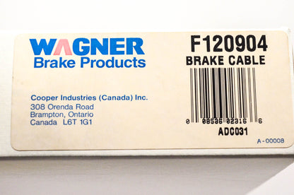 Wagner F120904 Brake Cable NOS