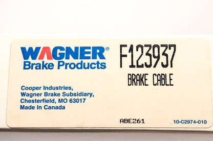 Wagner F123937 Brake Cable NOS