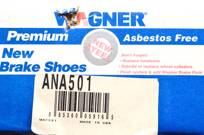 Wagner ANA501 Brake Shoe Kit NOS