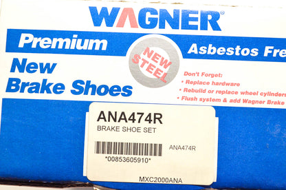 Wagner ANA474R Brake Shoe Kit NOS