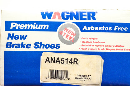 Wagner ANA514R Brake Shoe Kit NOS