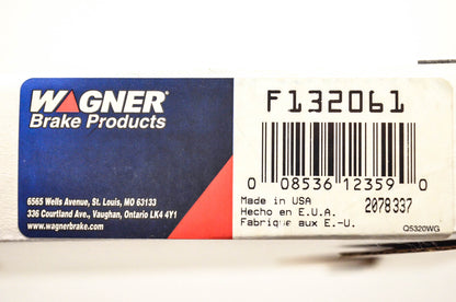Wagner F132061 Brake Cable NOS