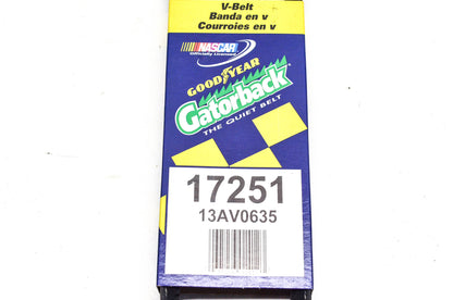 Goodyear 17251, 13AV0635 V Belt NOS
