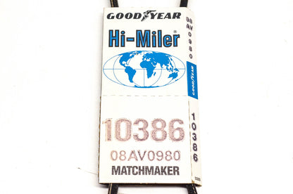 Goodyear 10386, 08AV0980 V Belt NOS