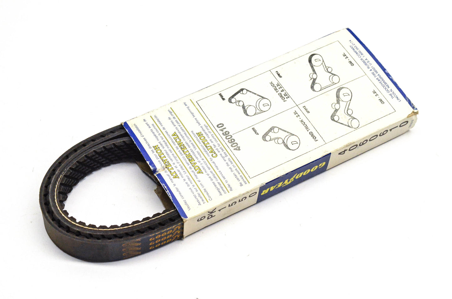 Goodyear 4060610, 6PK61550 Poly-V Belt NOS