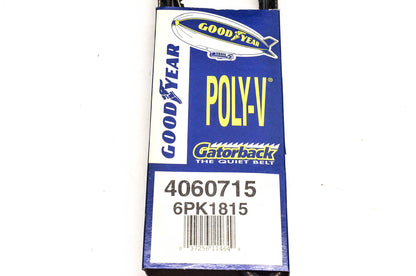 Goodyear 4060715, 6PK1815 Poly-V Belt Serpentine Gatorback NOS