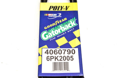Goodyear 4060790, 6PK2005 Poly-V Belt Serpentine Gatorback NOS