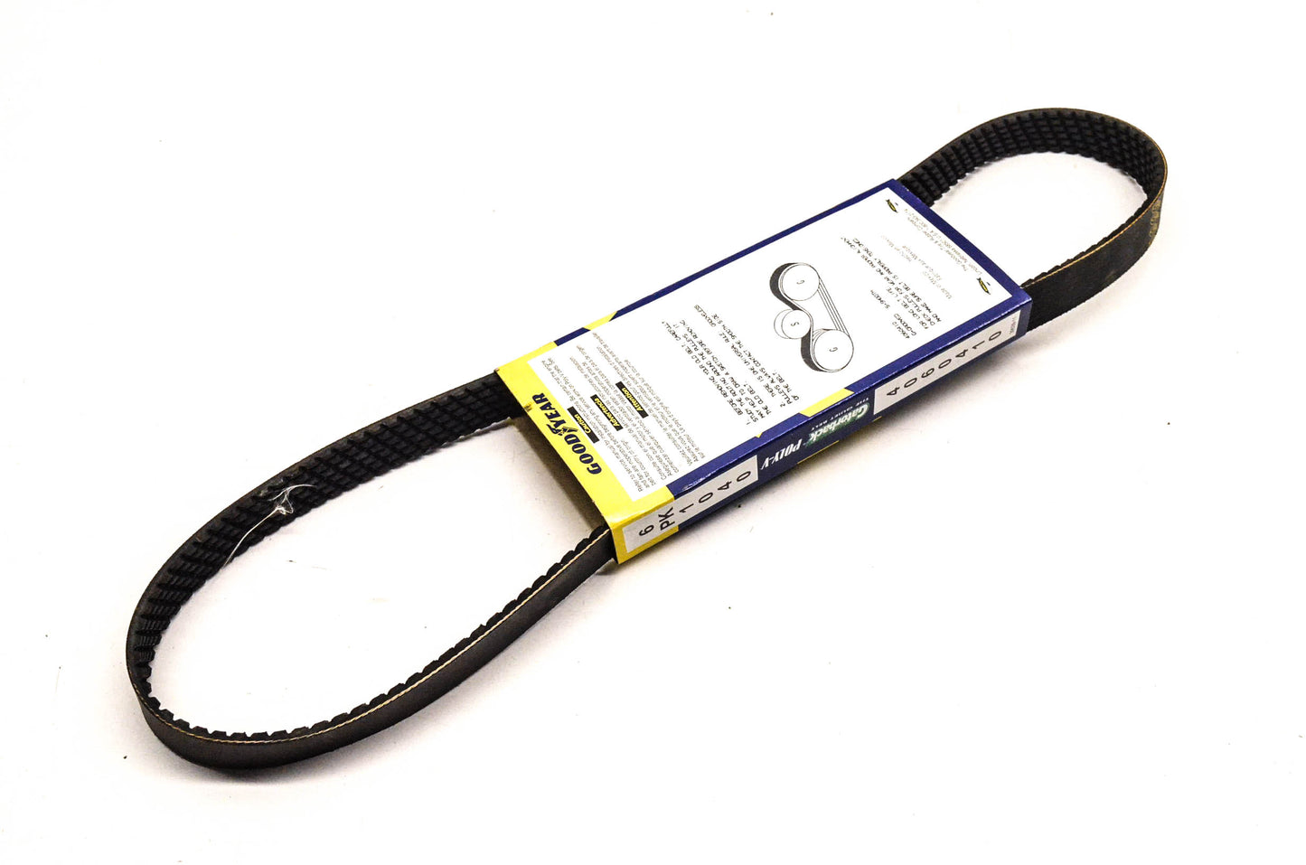 Goodyear 4060410, 6PK1040 Poly-V Belt Serpentine Gatorback NOS