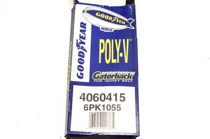 Goodyear 4060415, 6PK1055 Poly-V Belt Serpentine Gatorback NOS