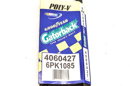 Goodyear 4060427, 6PK1085 Poly-V Belt Serpentine Gatorback NOS