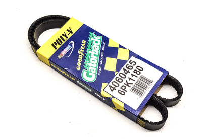 Goodyear 4060465, 6PK1180 Poly-V Belt Serpentine Gatorback NOS