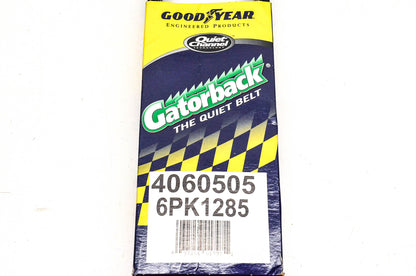 Goodyear 4060505, 6PK1285 Poly-V Belt Serpentine Gatorback NOS