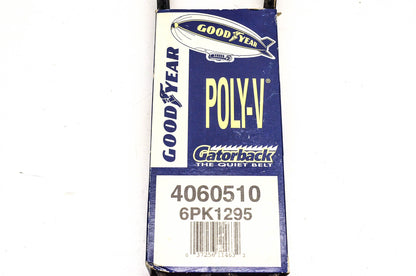 Goodyear 4060510, 6PK1295 Poly-V Belt Serpentine Gatorback NOS