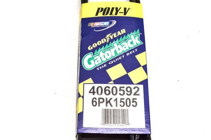 Goodyear 4060592, 6PK1505 Poly-V Belt Serpentine Gatorback NOS