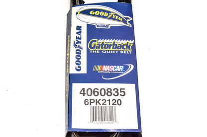 Goodyear 4060835, 6PK2120 Poly-V Belt Serpentine Gatorback NOS