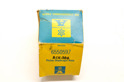 Air Conditioning Parts 6550597, ACK-106 AC Piston Diaphragm Assembly NOS
