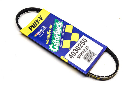 Goodyear 4030250, 3PK0635 Poly-V Belt Serpentine Gatorback NOS