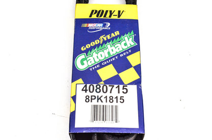 Goodyear 4080715, 8PK1815 Poly-V Belt Serpentine Gatorback NOS