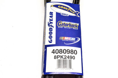 Goodyear 4080980, 8PK2490 Poly-V Belt Serpentine Gatorback NOS