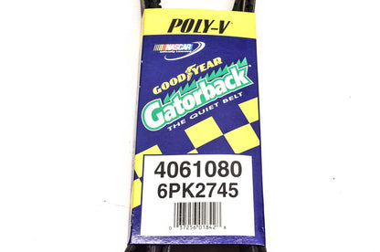 Goodyear 4061080, 6PK2745 Poly-V Belt Serpentine Gatorback NOS