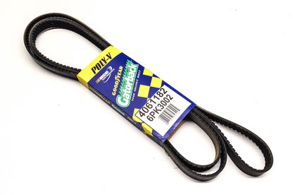 Goodyear 4061182, 6PK3002 Poly-V Belt Serpentine Gatorback NOS