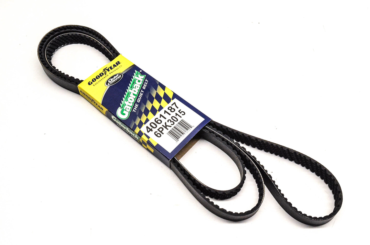Goodyear 4061187, 6PK3015 Poly-V Belt Serpentine Gatorback NOS
