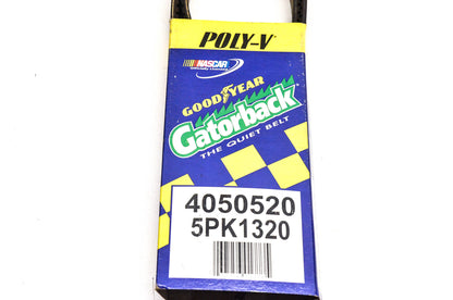 Goodyear 4050520, 5PK1320 Poly-V Belt Serpentine Gatorback NOS