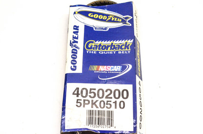 Goodyear 4050200, 5PK0510 Poly-V Belt Serpentine Gatorback NOS