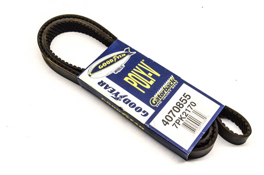 Goodyear 4070855, 7PK2170 Poly-V Belt Serpentine Gatorback NOS