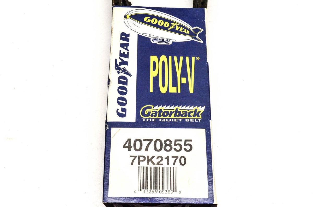 Goodyear 4070855, 7PK2170 Poly-V Belt Serpentine Gatorback NOS