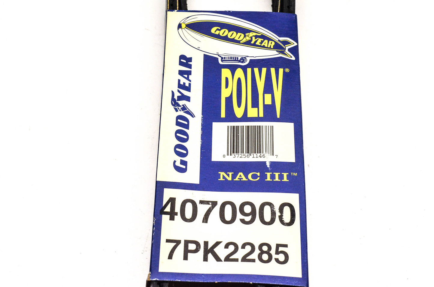 Goodyear 4070900, 7PK2285 Poly-V Belt Serpentine Gatorback NOS
