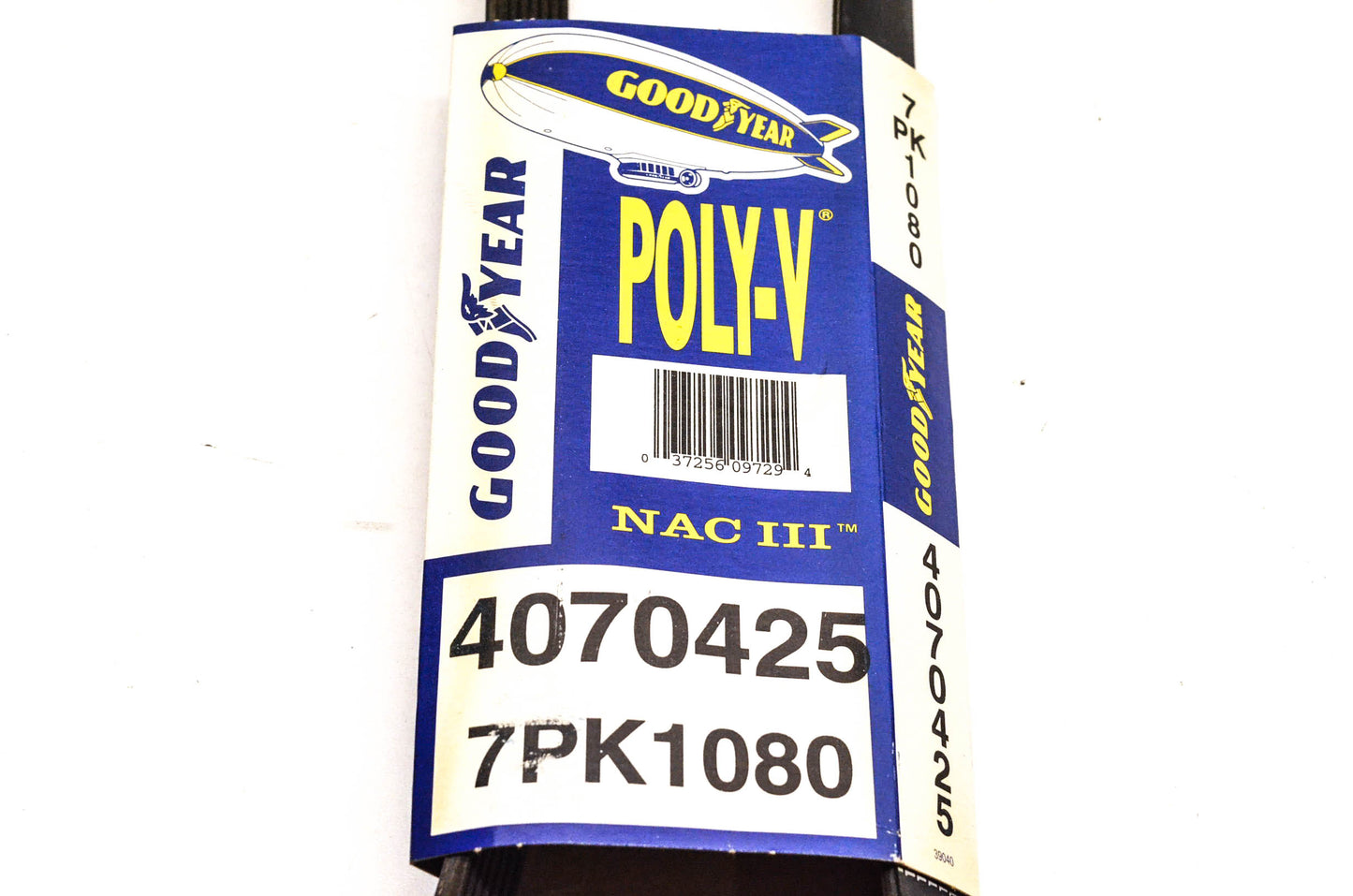 Goodyear 4070425, 7PK1080 Poly-V Belt Serpentine Gatorback NOS