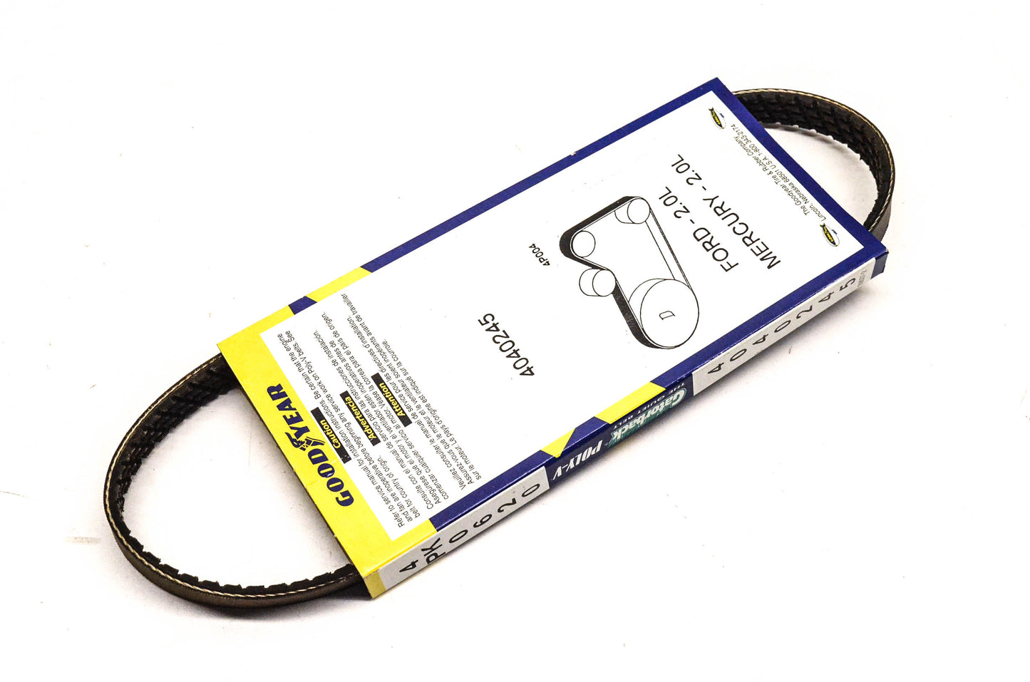 Goodyear 4040245, 4PK0620 Poly-V Belt Serpentine Gatorback NOS