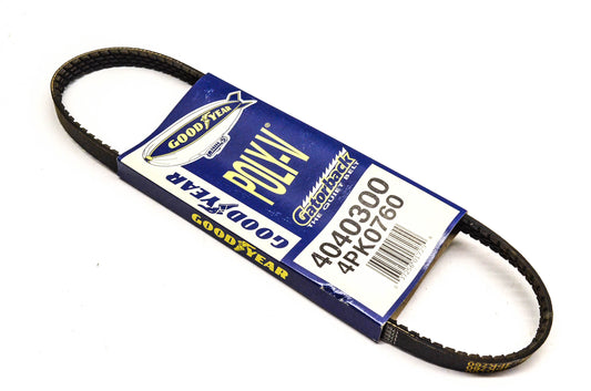 Goodyear 4040300, 4PK0760 Poly-V Belt Serpentine Gatorback NOS