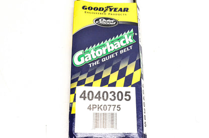 Goodyear 4040305, 4PK0775 Poly-V Belt Serpentine Gatorback NOS