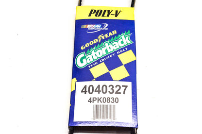 Goodyear 4040327, 4PK0830 Poly-V Belt Serpentine Gatorback NOS
