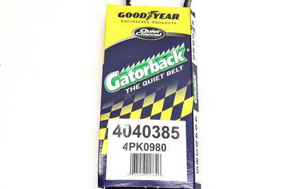 Goodyear 4040385, 4PK0980 Poly-V Belt Serpentine Gatorback NOS
