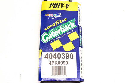 Goodyear 4040390, 4PK0990 Poly-V Belt Serpentine Gatorback NOS