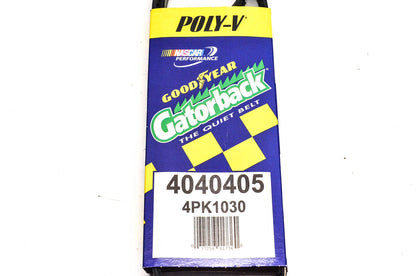 Goodyear 4040405, 4PK1030 Poly-V Belt Serpentine Gatorback NOS