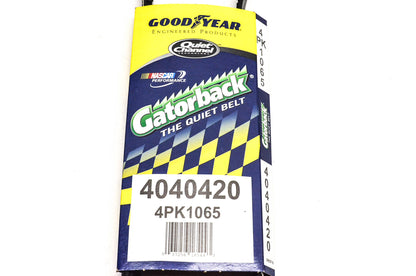 Goodyear 4040420, 4PK1065 Poly-V Belt Serpentine Gatorback NOS