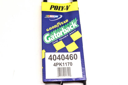 Goodyear 4040460, 4PK1170 Poly-V Belt Serpentine Gatorback NOS