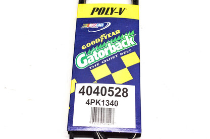 Goodyear 4040528, 4PK1340 Poly-V Belt Serpentine Gatorback NOS