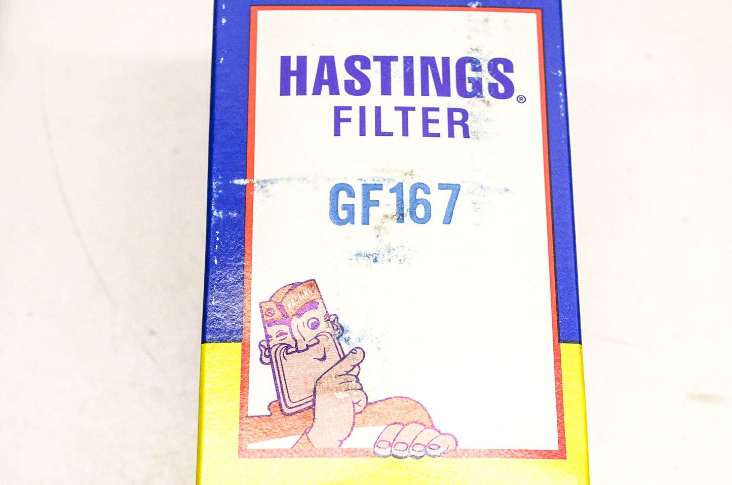 Hasting GF167 Black Fuel Filter NOS