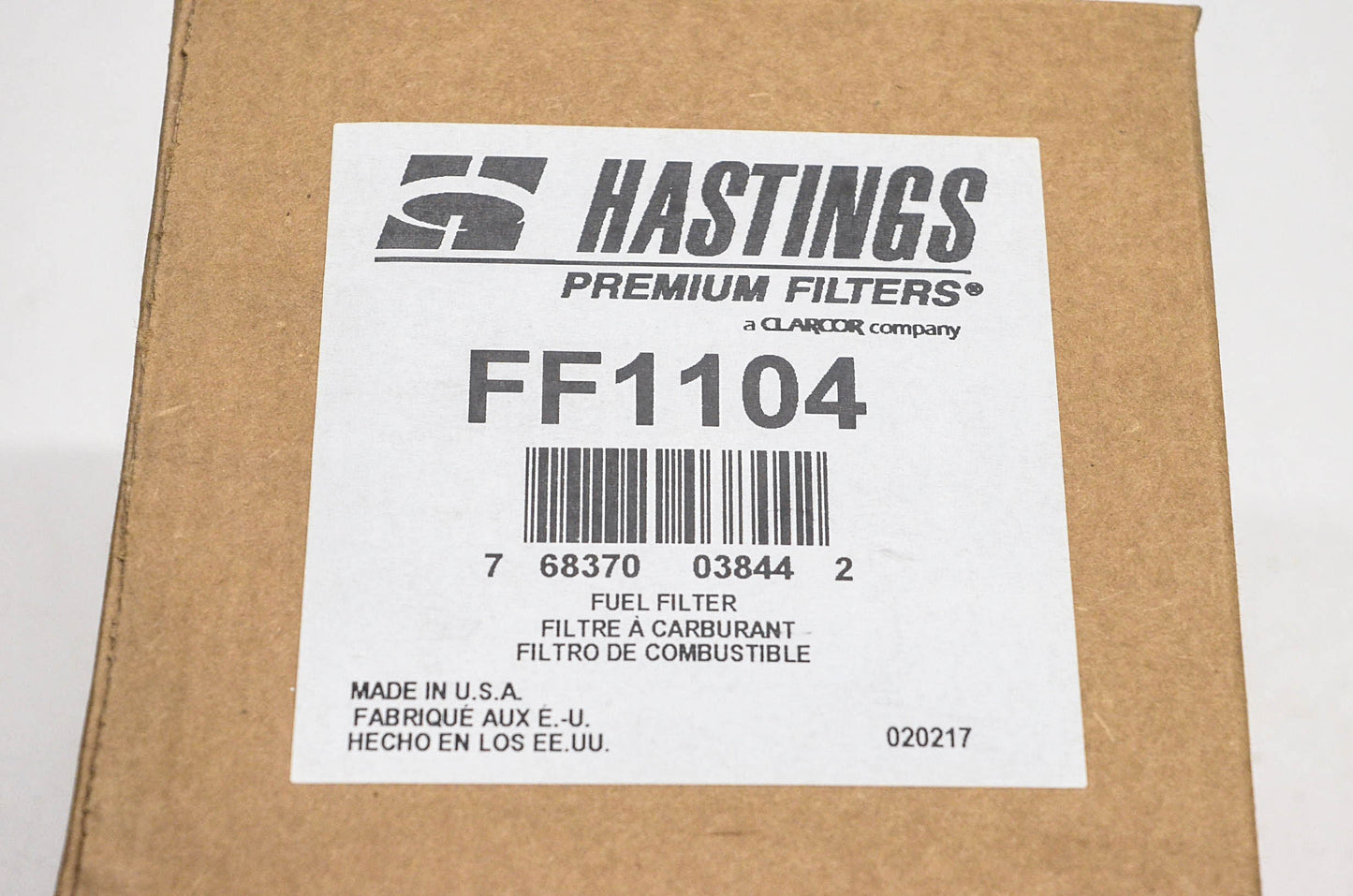 Hasting FF1104 Fuel Filter NOS