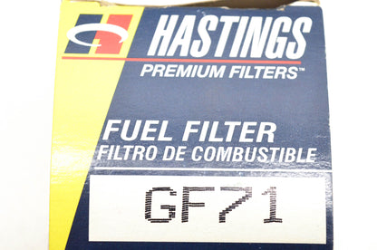 Hastings GF71, GF-71 Fuel Filter Kit NOS