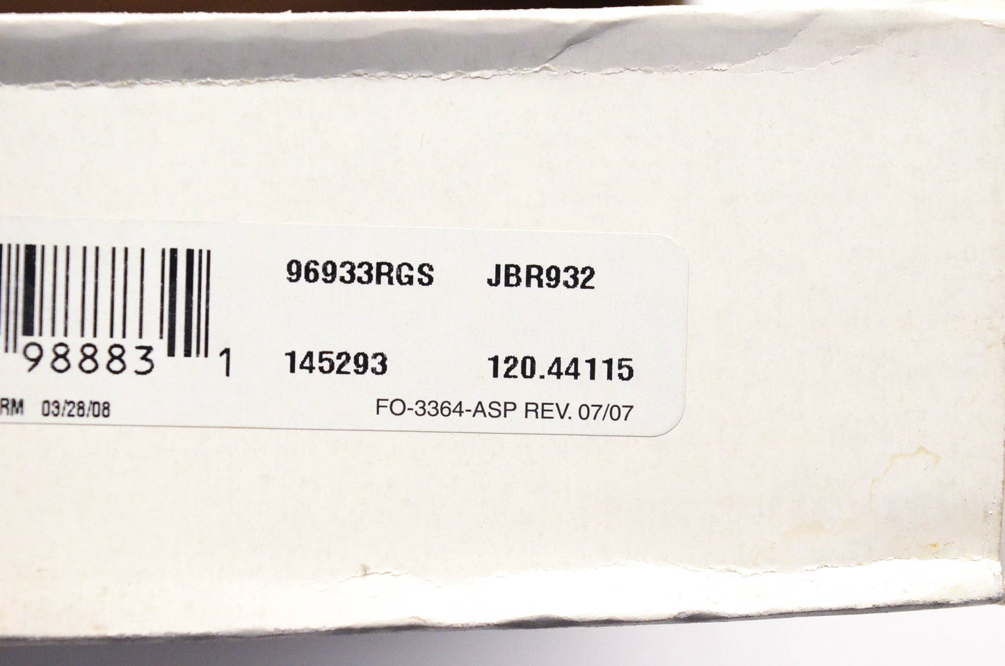 Aimco 31269, 96933RGS, 10131269 Brake Rotor NOS