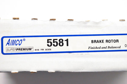 Aimco 5581, 141604, BD125136 Brake Rotor NOS