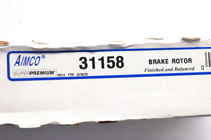 Aimco 31158, 145112, D17835 Brake Rotor NOS