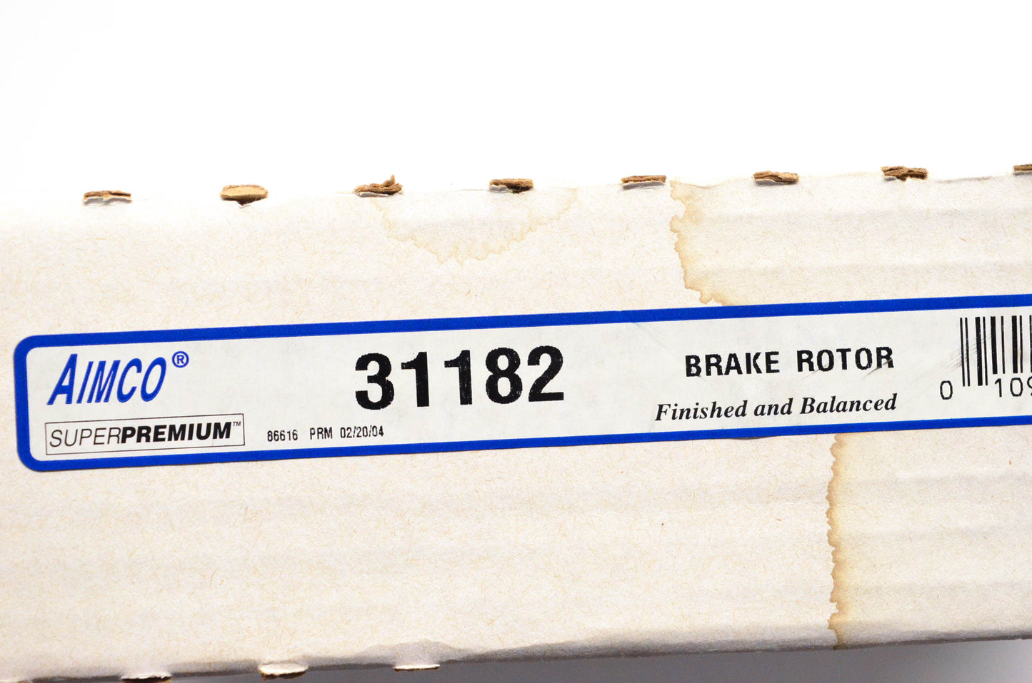 Aimco 31182, 145020, 96616 Brake Rotor NOS